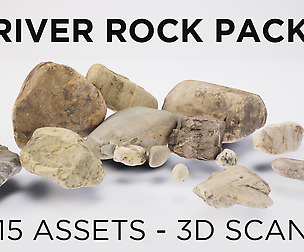 PACK - River rocks - Part 1 - Photogrammetry