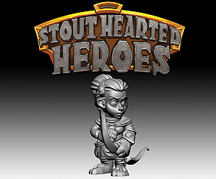 STOUT HEARTED HEROES - Halfling