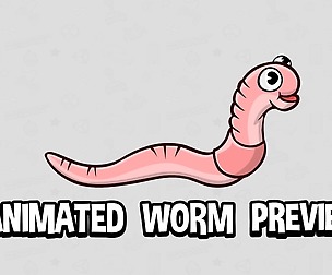 Animated worm