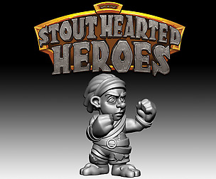 STOUT HEARTED HEROES - Halfling Rumbler