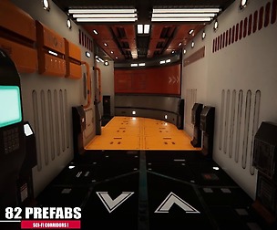 Sci-Fi Corridors I for Unity 3D