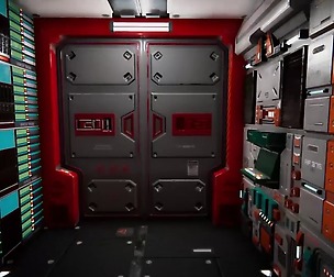 Sci-Fi Corridors III for Unity 3D