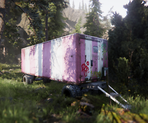 Old trailer