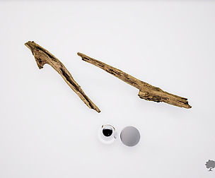 Wood stick 003 - Photogrammetry