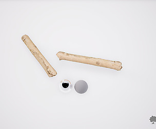 Wood stick 004 - Photogrammetry