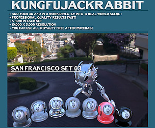 Kungfujackrabbit HDRI San Francisco Set 03