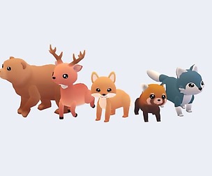 Forest Animals - Wild Series