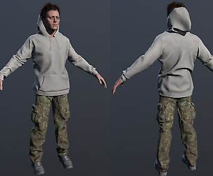 UE4 compatible - Modular Male Bundle