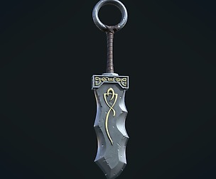 Fantasy Sword pbr