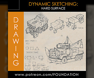 Dynamic Sketching: Hard Surface