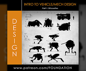 Intro to Vehicle & Mech Design-Silhouettes