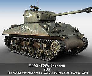 M4A2 Sherman - 288 - Russia