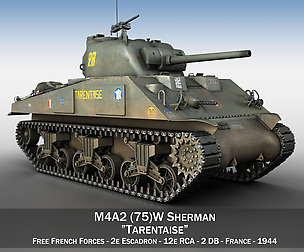 M4A2 Sherman - Tarentaise