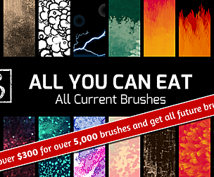 Complete Clip Studio Brush Library — 5,000+ Brushes (One Purchase, Ongoing Updates)