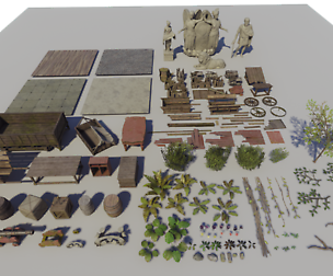 Jungle Vegetation & Props Pack