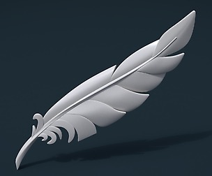 Printable Feather