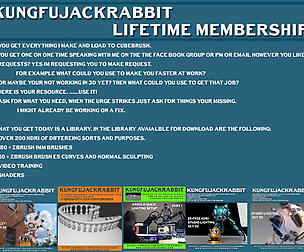 Kungfujackrabbit Lifetime Membership
