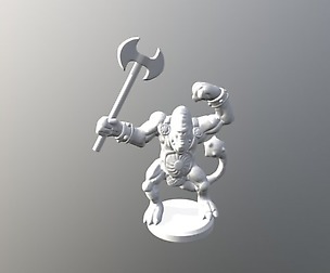 Tabletop Miniature Fimir