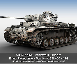 PzKpfw III - Panzer 3 - Ausf.M - 414