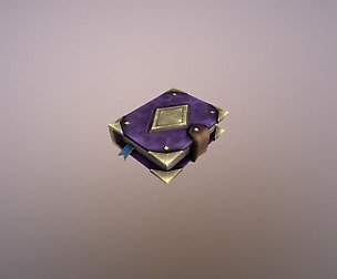 3d Low Poly Magic Book 1