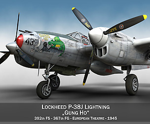 Lockheed P-38 Lightning - Gung Ho