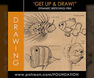 Dynamic Sketching: Fish