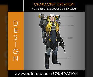 Character Creation - Part 3: Basic Color Treatment