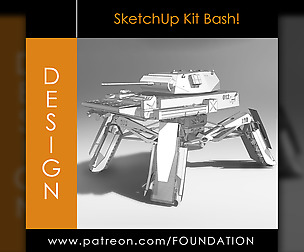 SketchUp Kit Bash