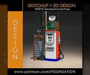 Sketchup + 2D Design