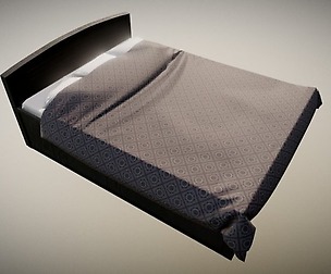 Bed 1 - Purple