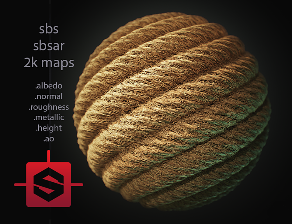 Tileable Rope Texture
