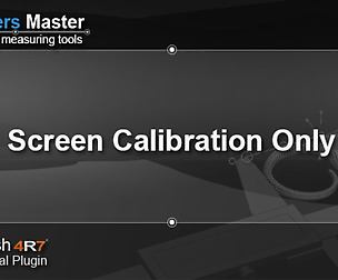 Calipers Master Screen Calibration Only