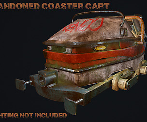 Abandoned Coaster Cart