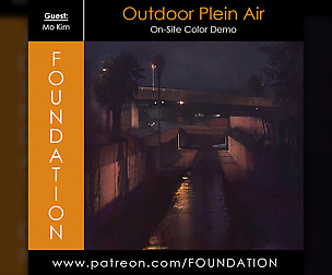Foundation Patreon - Outdoor Plein Air w/ Mo Kim