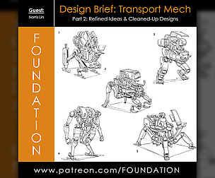 Design Brief: Mech – Pt 2: Refined Ideas & Designs
