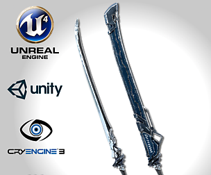 Sci-fi Frozen Sword - Remake