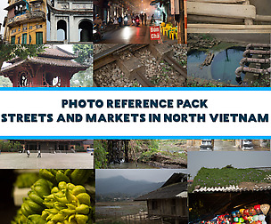 Markets and Streets in North Vietnam
