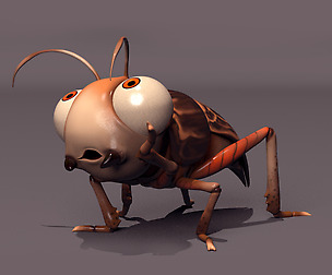 Cartoon Cricket Maya Rig
