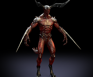 Demon No Eye - Maya Rig