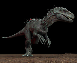 Indominus Dinosaur (Irex) Maya Rig