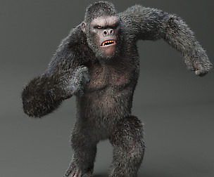 King Kong Maya Rig