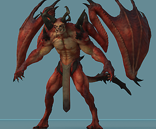 Leo Demon Maya Rig