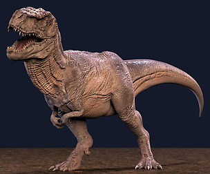 Trex Dinosaur Maya Rig
