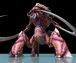 Starcraft Ultralisk Maya Rig