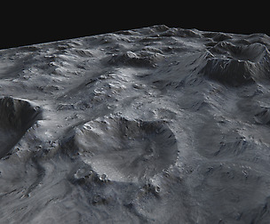 Moon surface