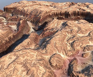 Mars surface