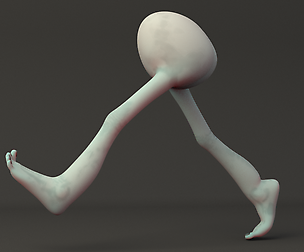 Two Legs Maya Rig (18+)