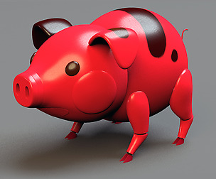 Pig Mechanic Maya Rig