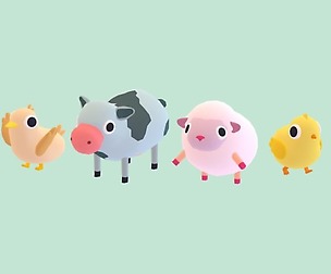 Farm Animals - Quirky Series