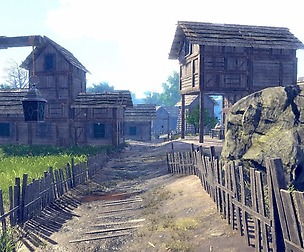 Medieval village